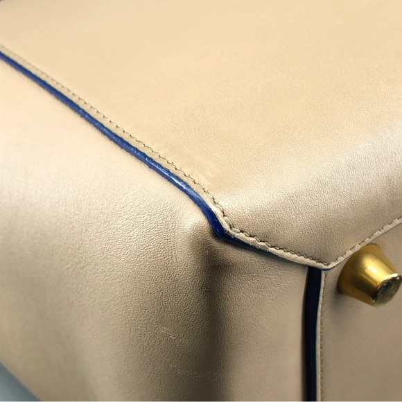 Celine Mini Belt Bag Nude Calfskin Gold Hardware Crossbody - Picture 10 of 15